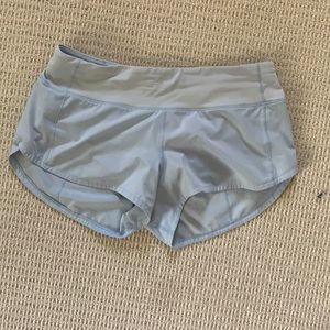 Size 4. Slightly worn Lululemon shorts